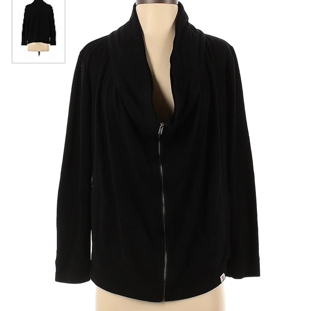 Vimmia black zip up jacket medium